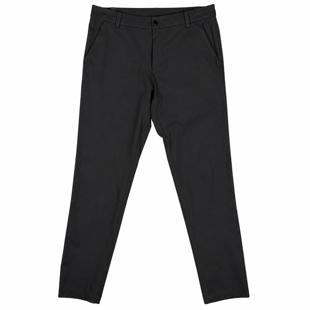 Lululemon Men's 34 Commission Pant Classic Black Warpstreme Chino Travel Golf